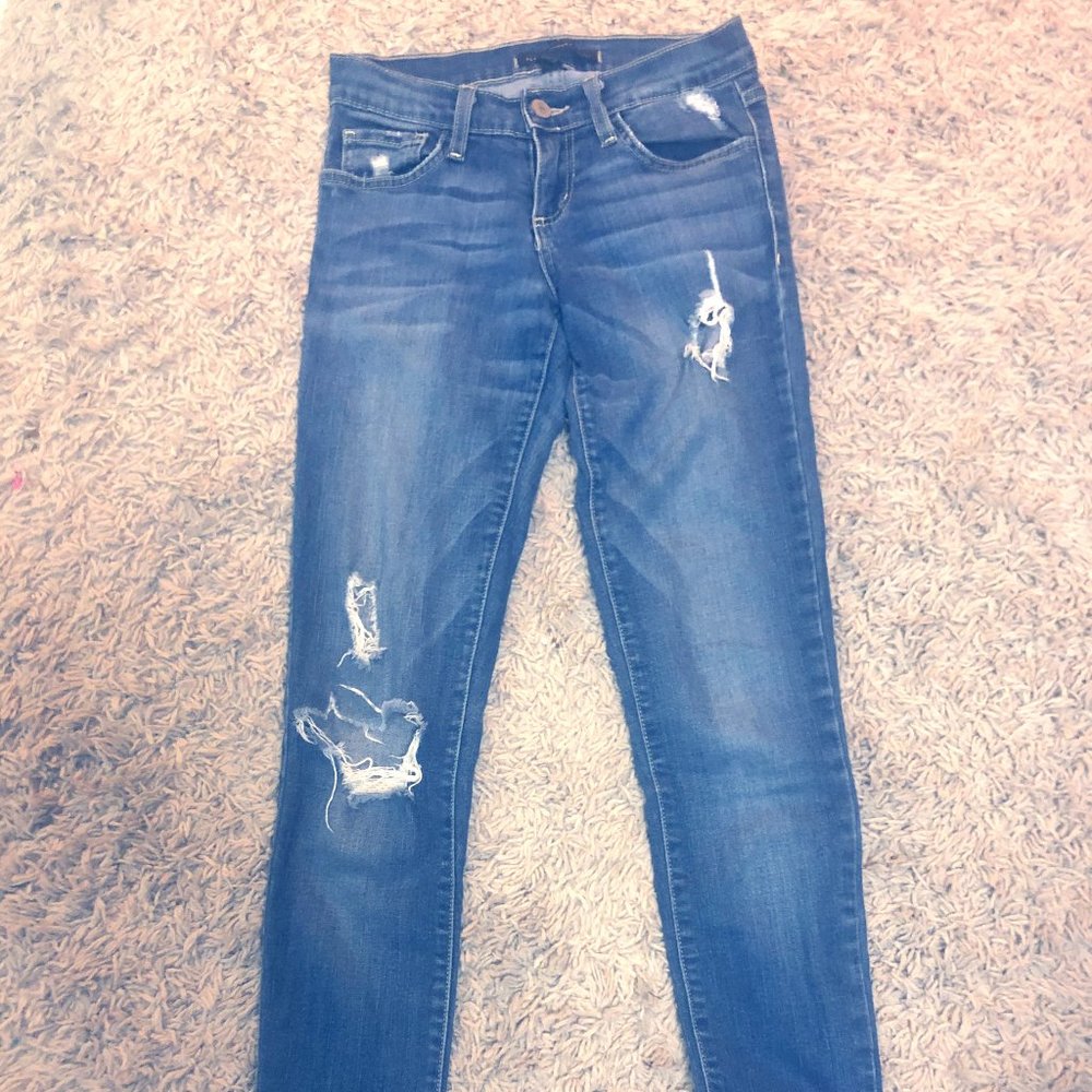 Medium Wash Mid-Rise Jeans